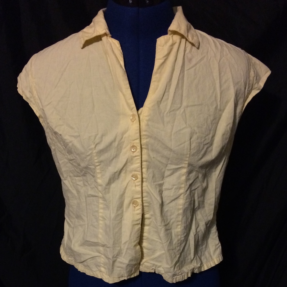 FREE Yellow button up